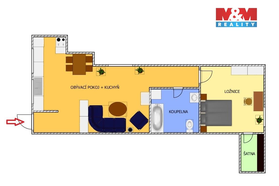 Prodej bytu 2+kk 66 m² - foto 6