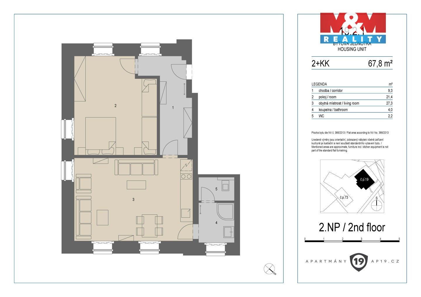 Prodej bytu 2+kk 64 m² - foto 14