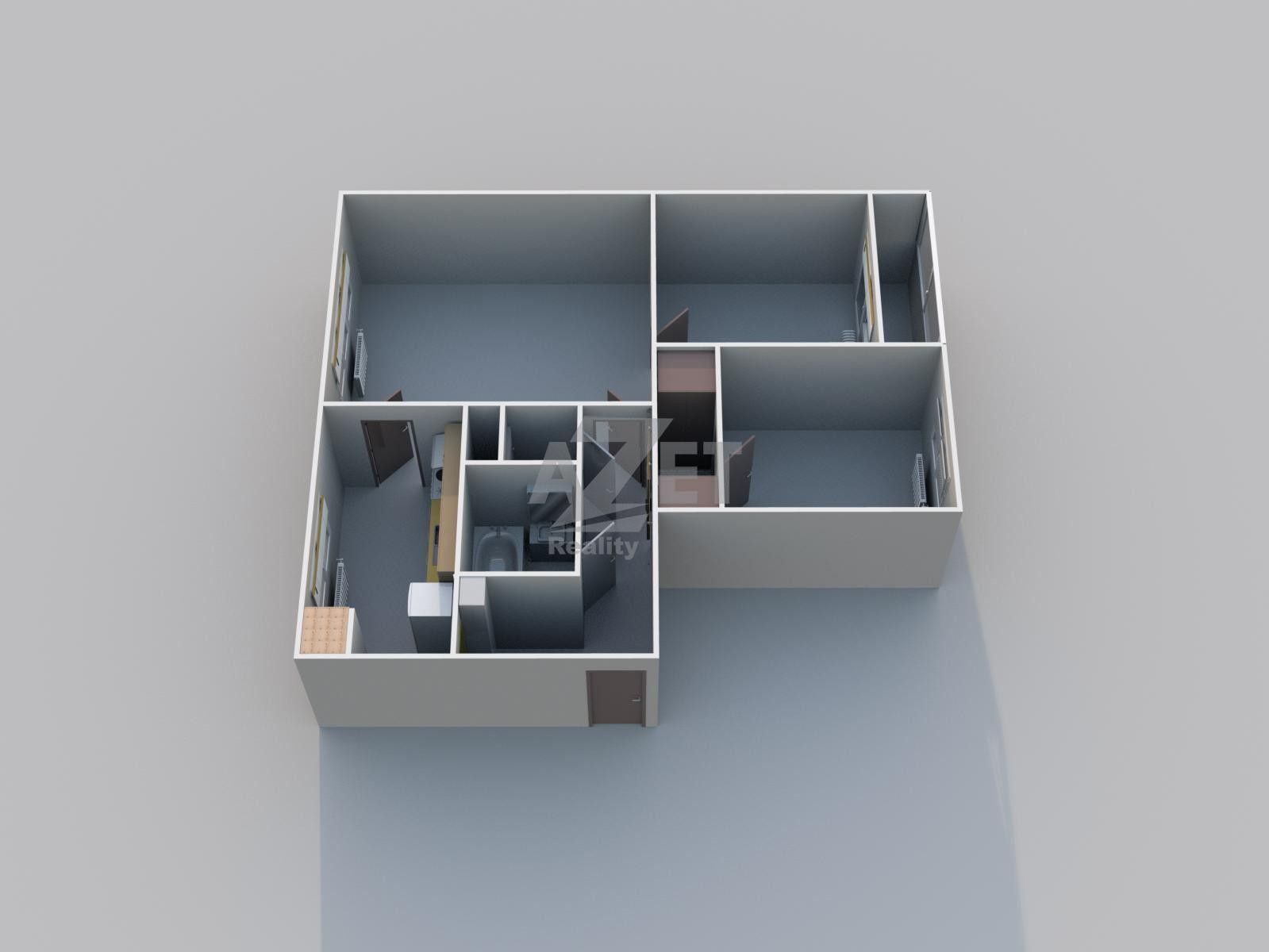 Prodej bytu 3+1 71 m² - foto 5