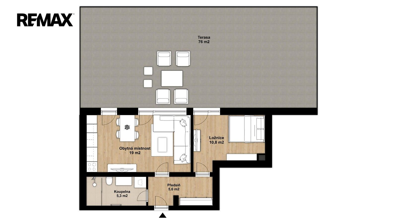 Pronájem bytu 2+kk 43 m² - foto 16