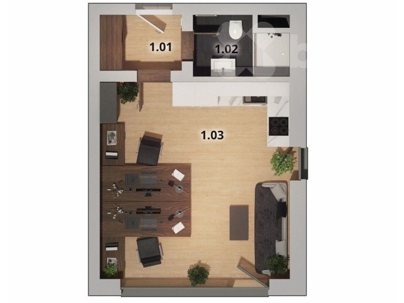 Prodej komerčního prostoru 36 m² - foto 1