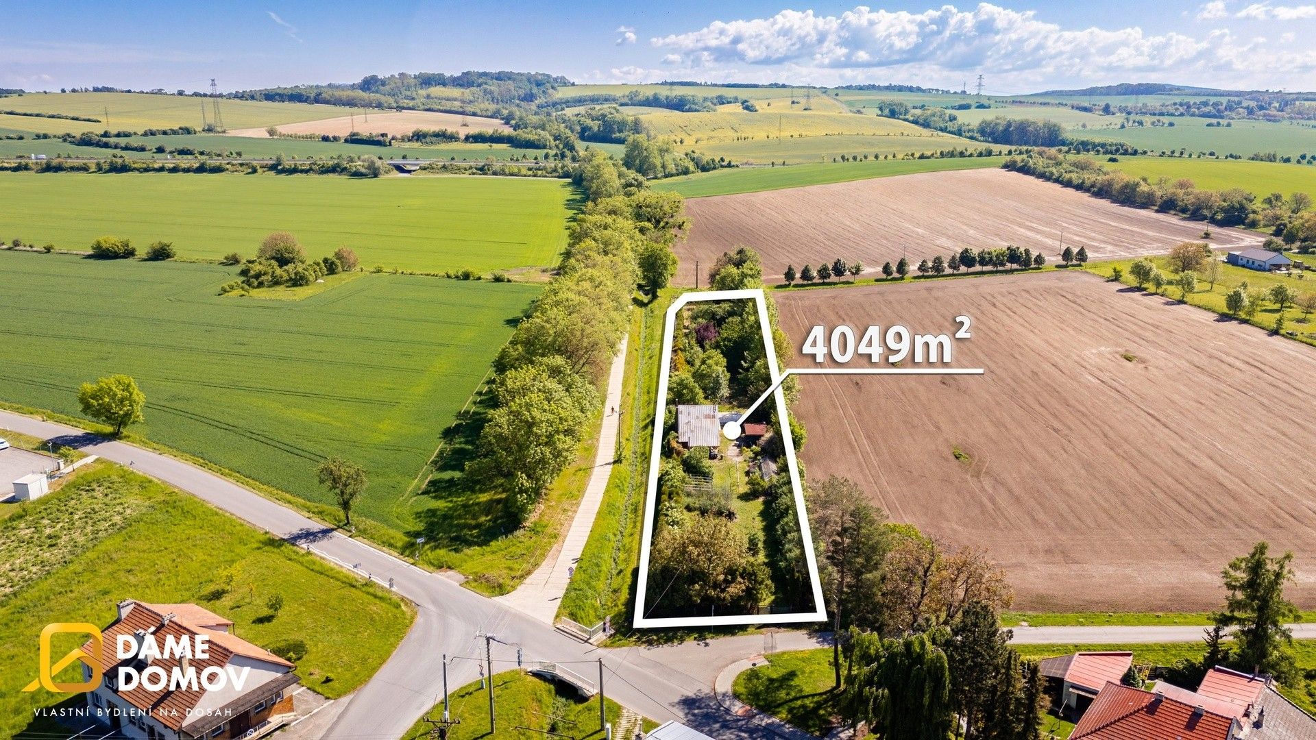 Prodej pozemku 4049 m² - foto 1