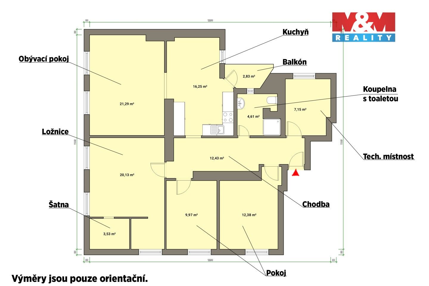 Prodej bytu 4+1 199 m² - foto 14