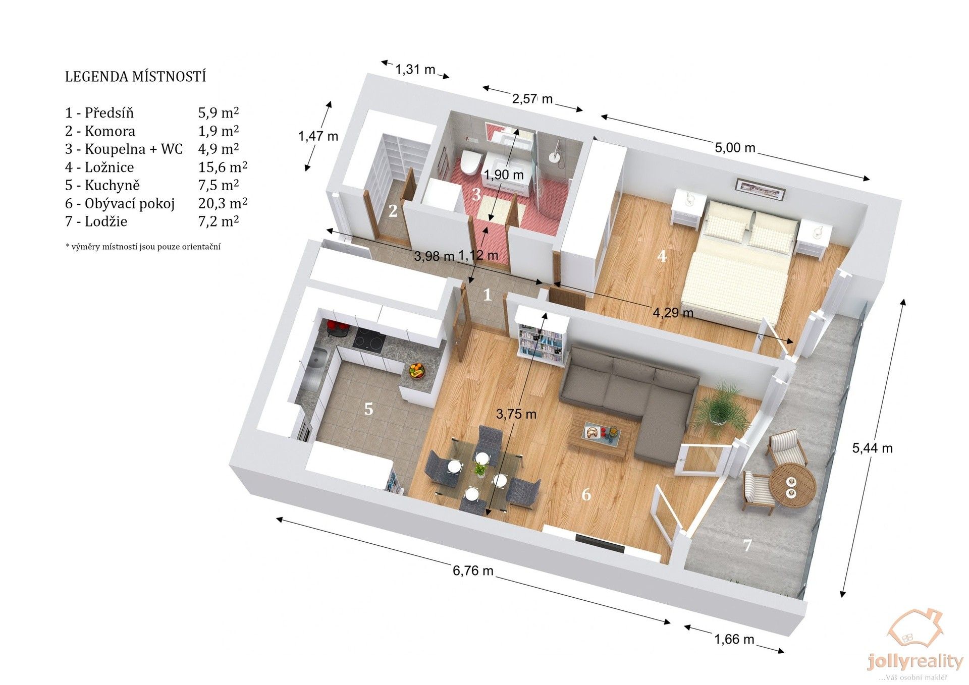 Prodej bytu 2+kk 60 m² - foto 16