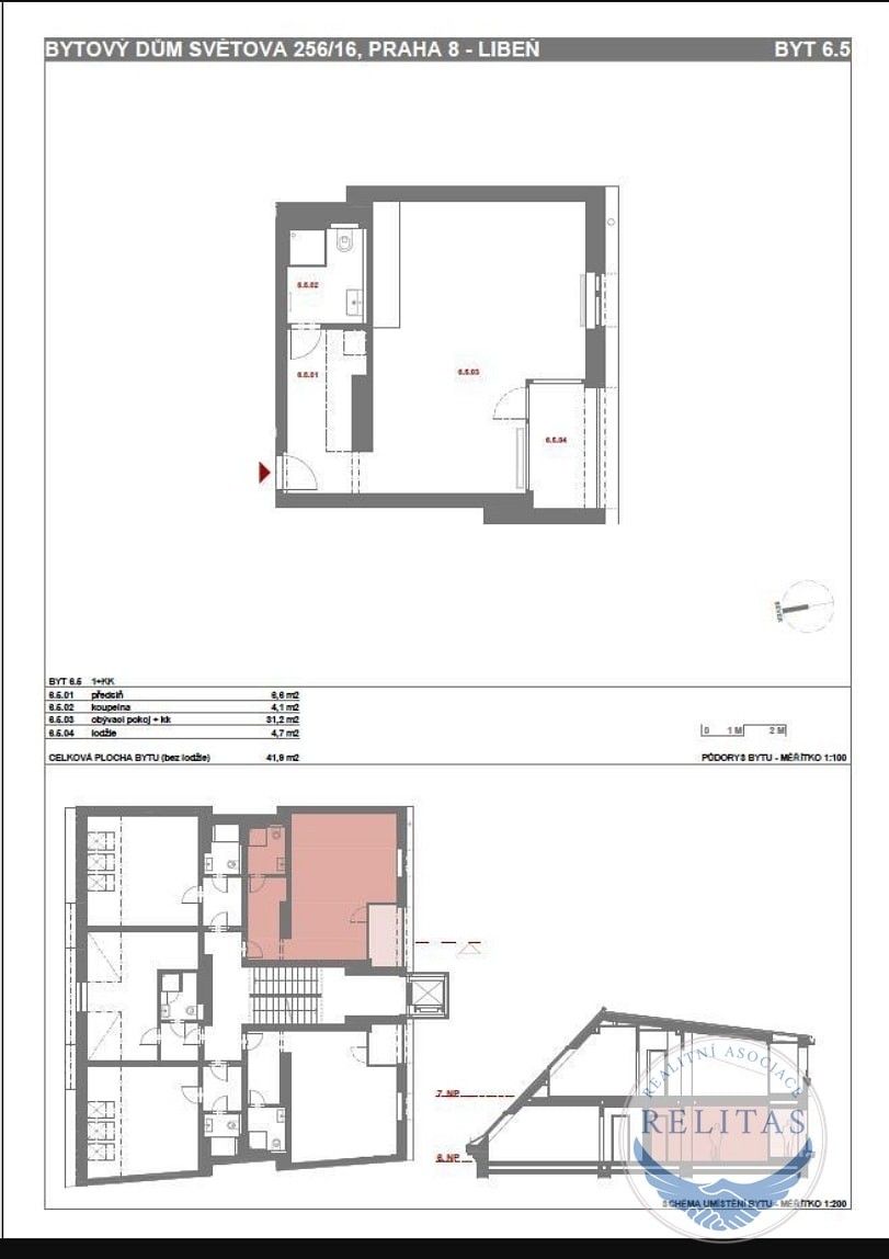 Pronájem bytu 1+kk 31 m² - foto 7