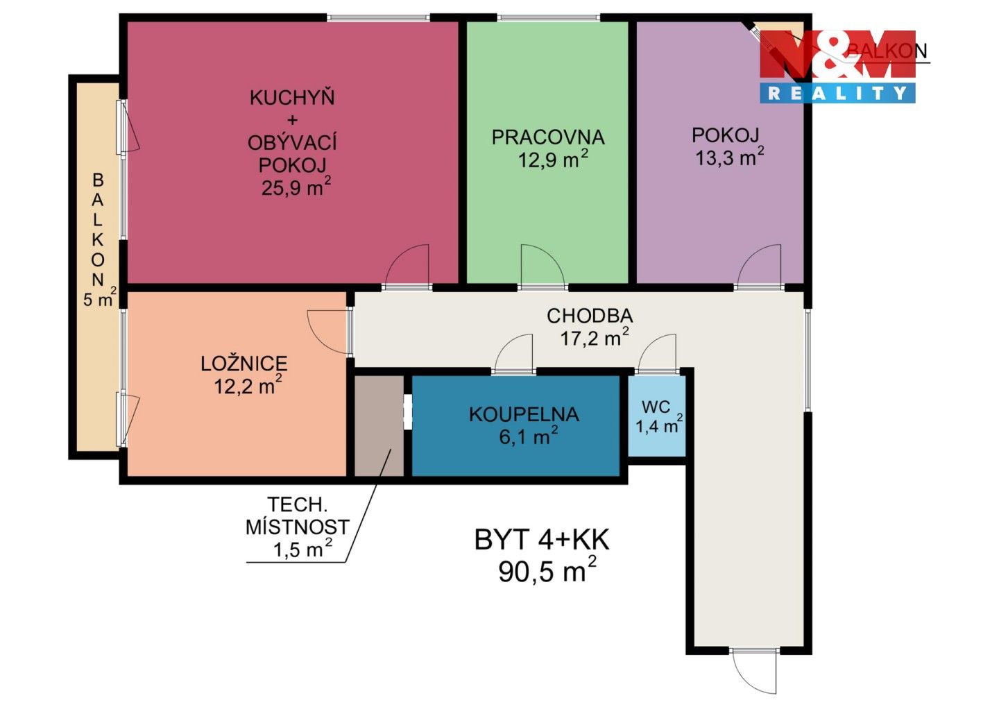 Prodej bytu 4+kk 103 m² - foto 5