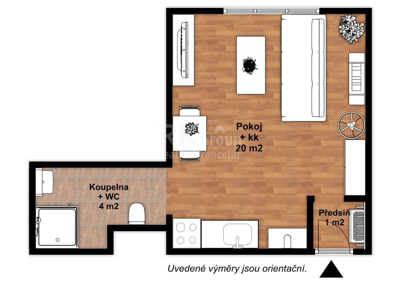 Prodej bytu 1+kk 27 m² - foto 14