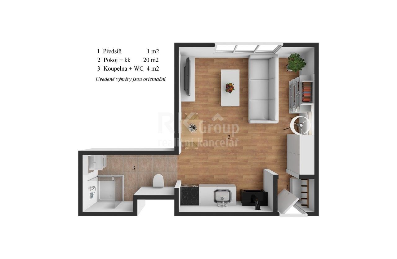 Prodej bytu 1+kk 27 m² - foto 15