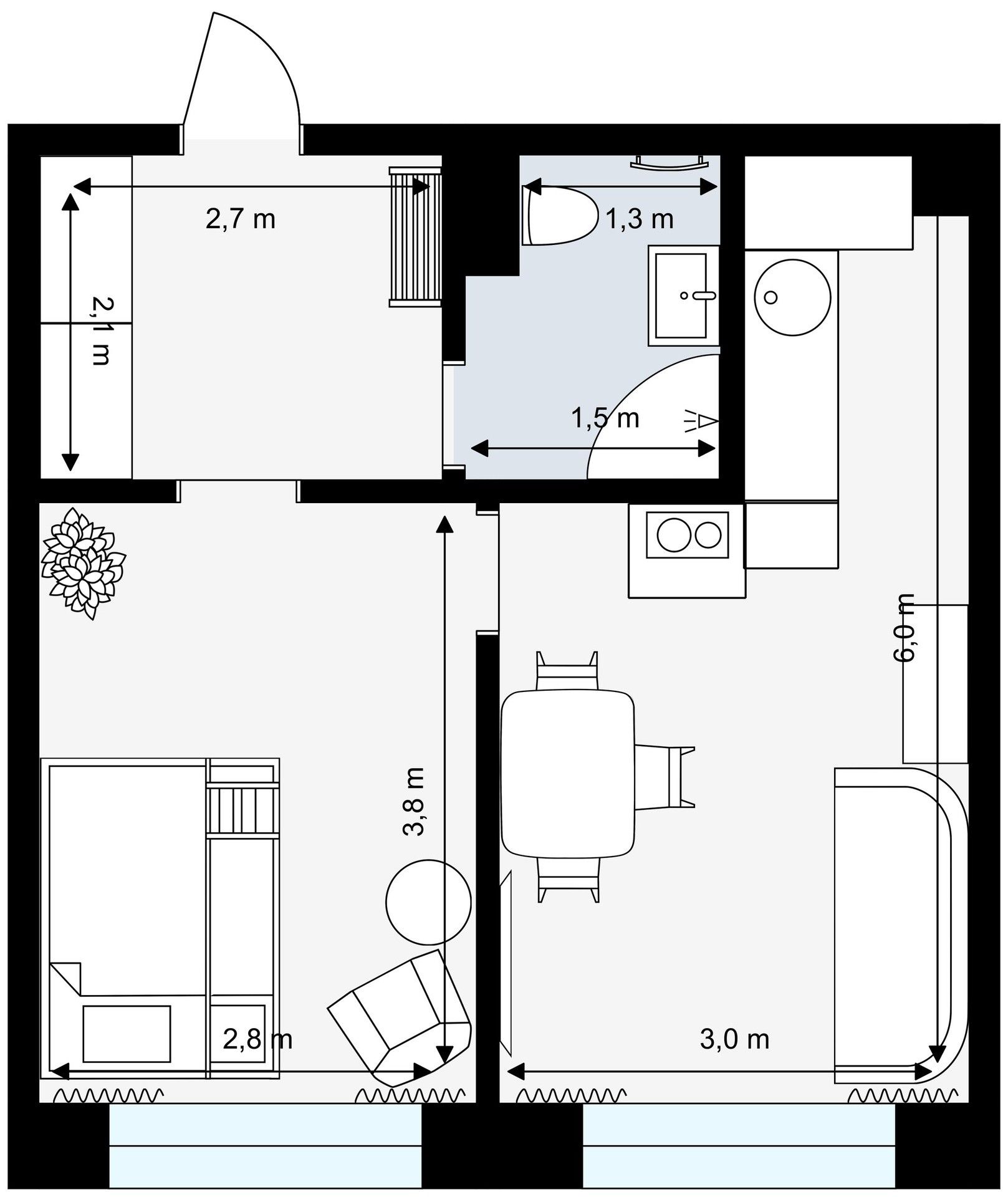 Prodej bytu 2+kk 35 m² - foto 11