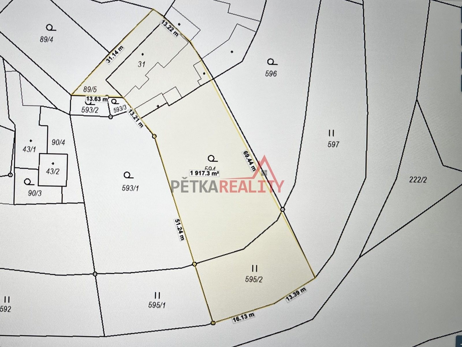 Prodej pozemku 1823 m² - foto 3