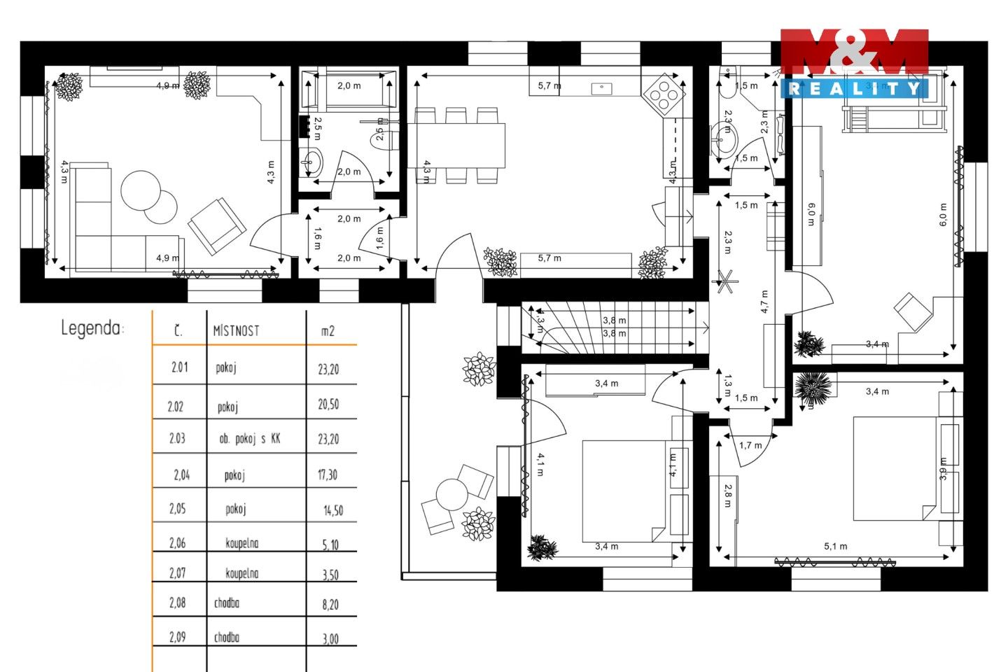 Prodej bytu 4+1 120 m² - foto 11