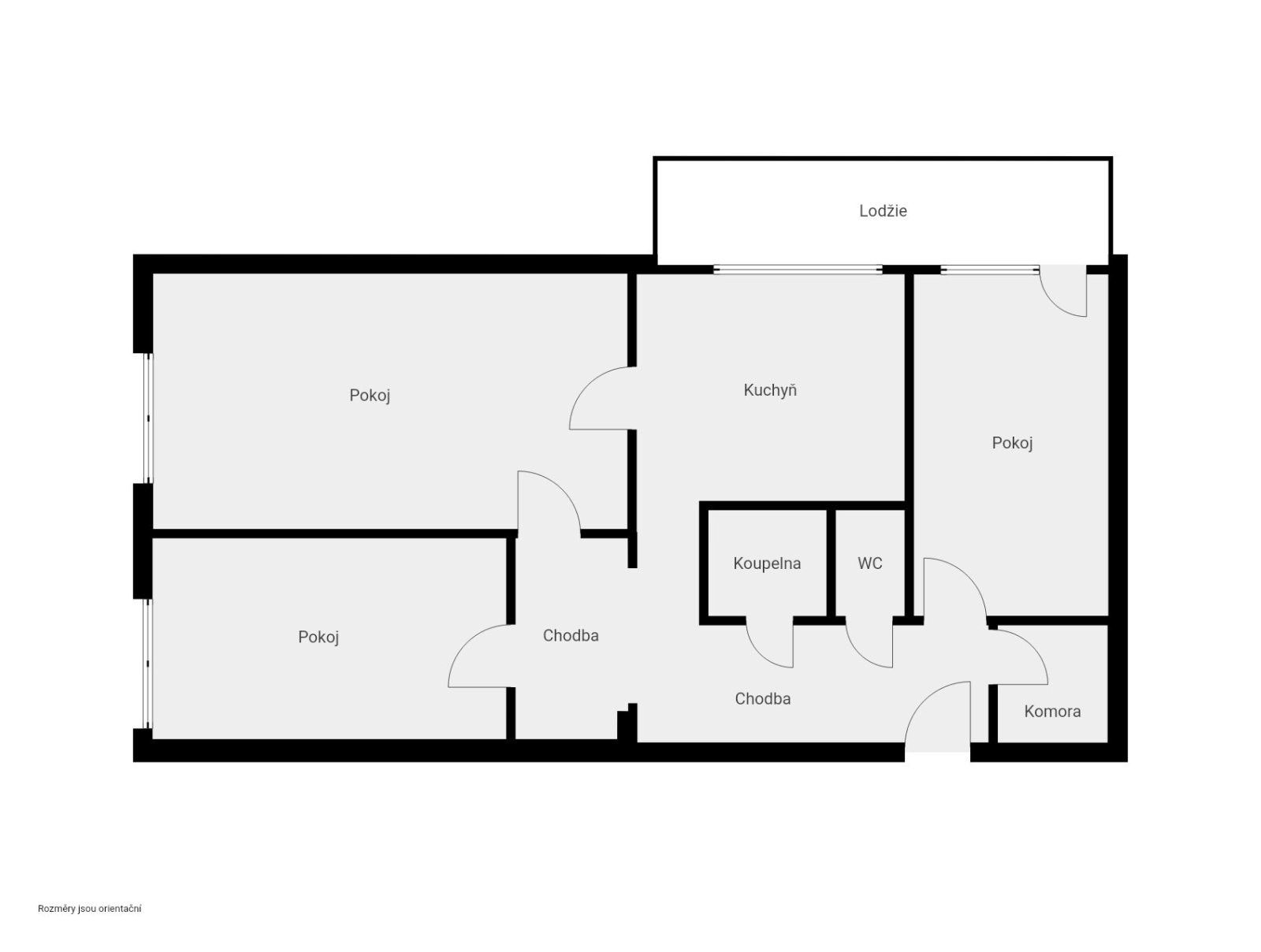 Prodej bytu 3+1 73 m² - foto 4