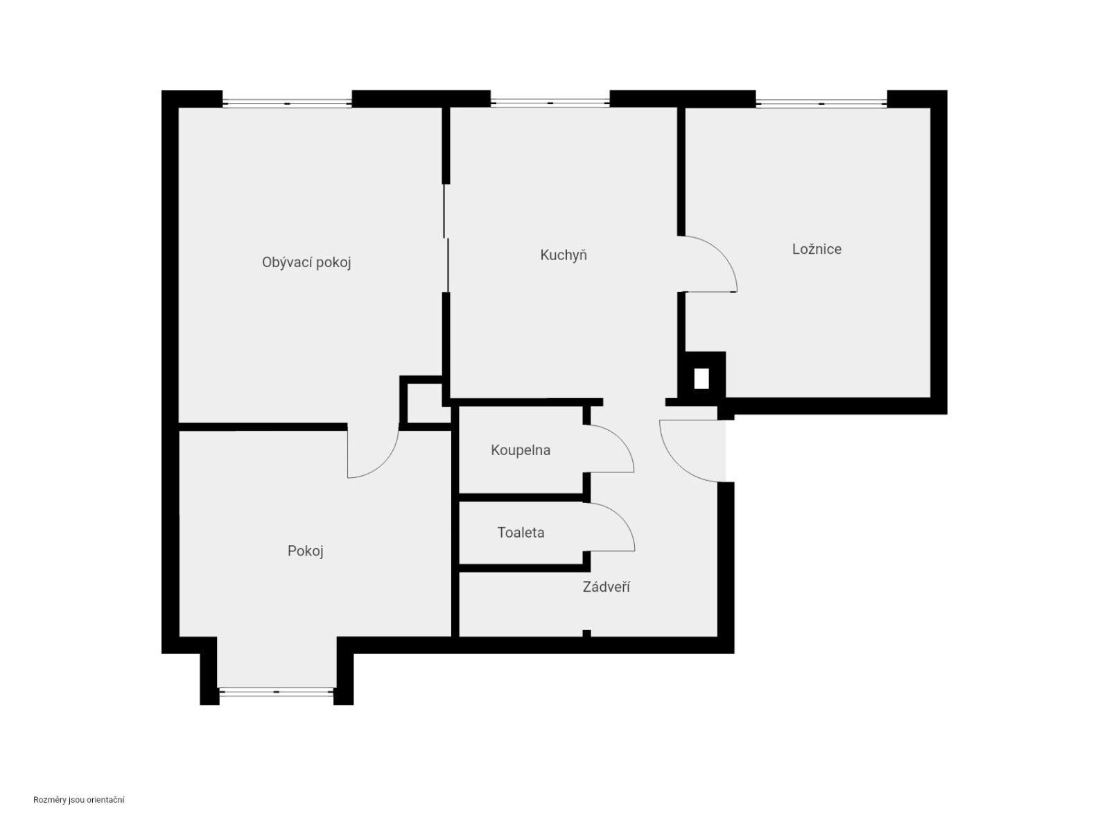 Prodej bytu 3+1 70 m² - foto 3