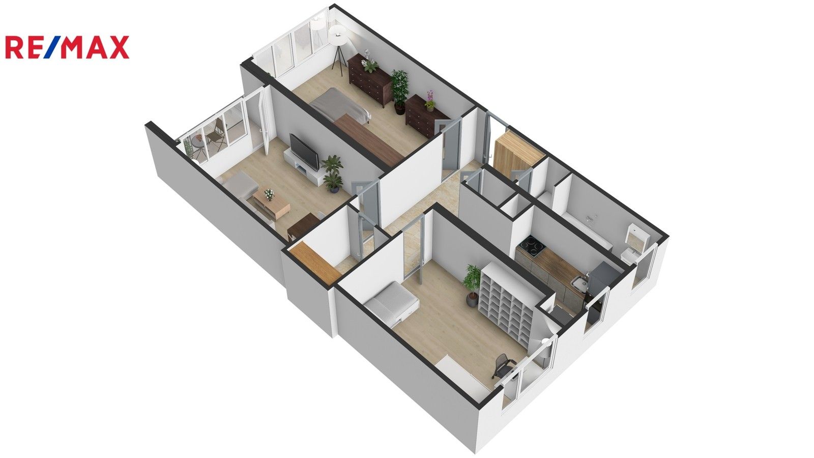 Pronájem bytu 3+1 80 m² - foto 25