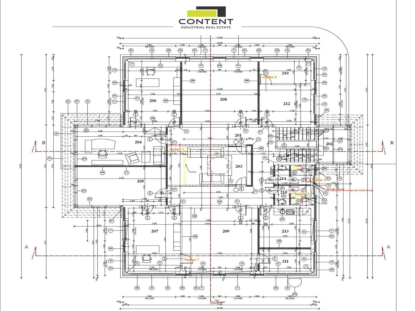 Pronájem komerčního prostoru 830 m² - foto 31