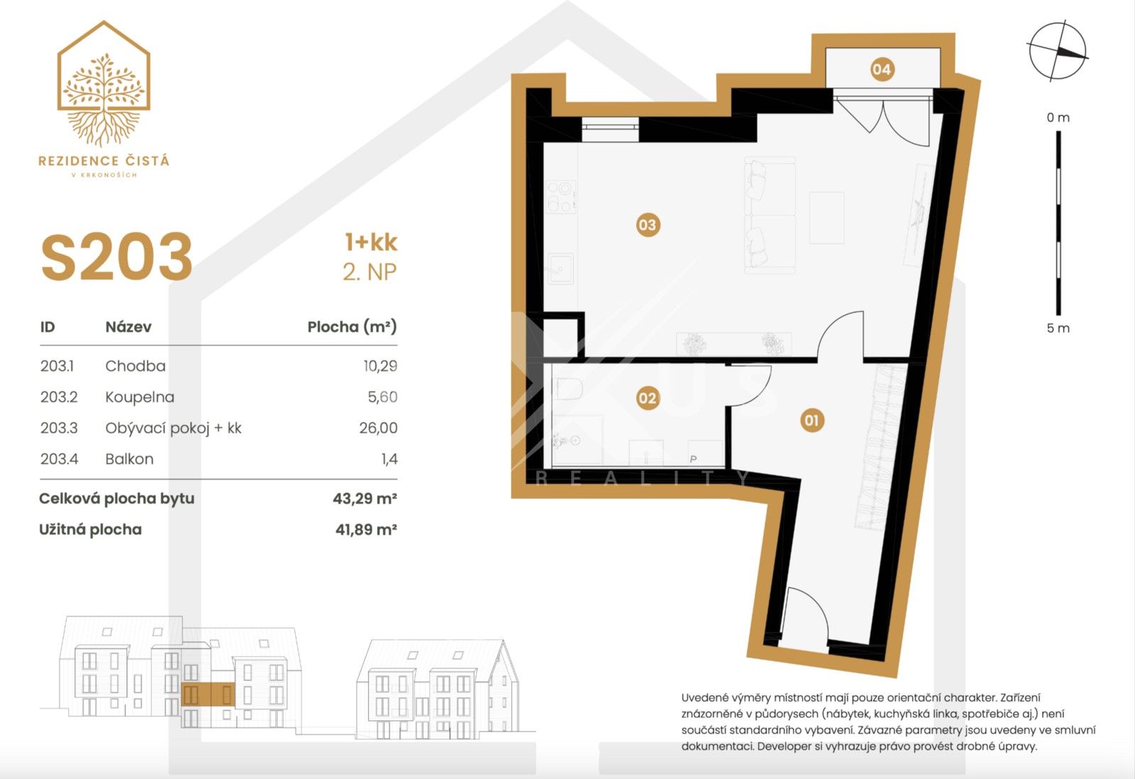 Prodej nemovitosti 43 m² - foto 6