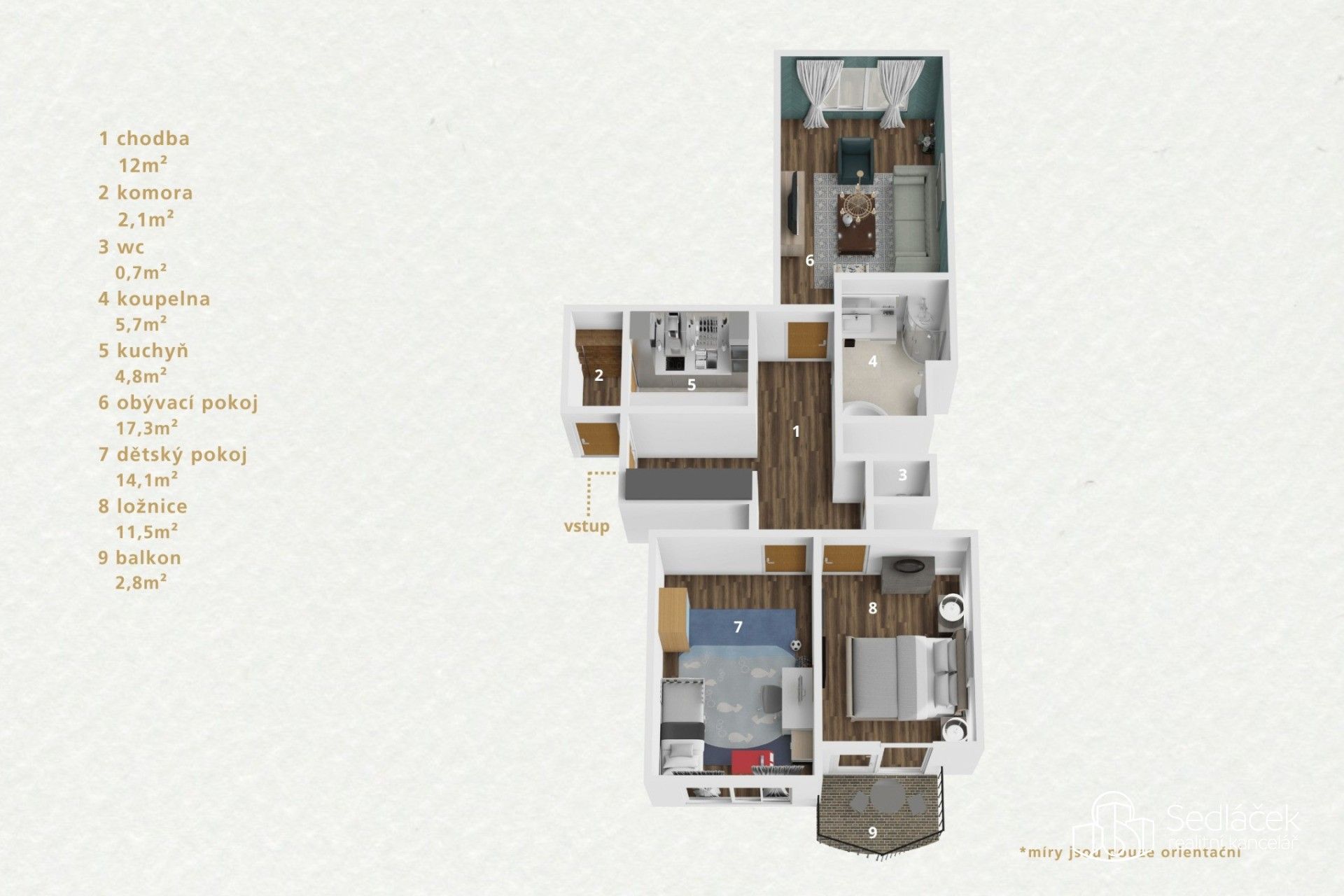 Prodej bytu 3+kk 78 m² - foto 30