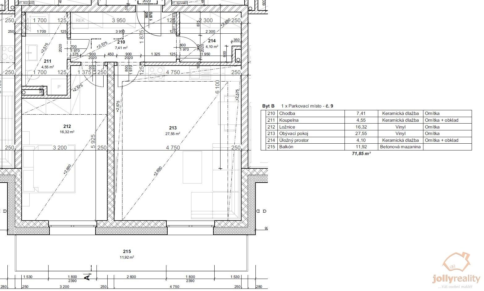 Prodej bytu 2+kk 60 m² - foto 15