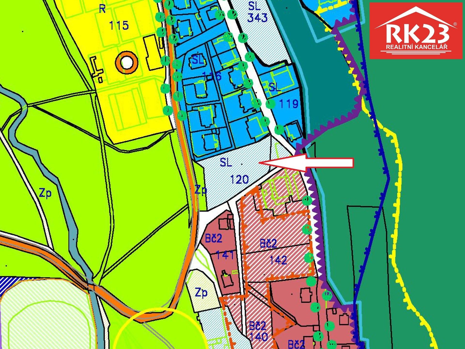 Prodej pozemku 3377 m² - foto 10