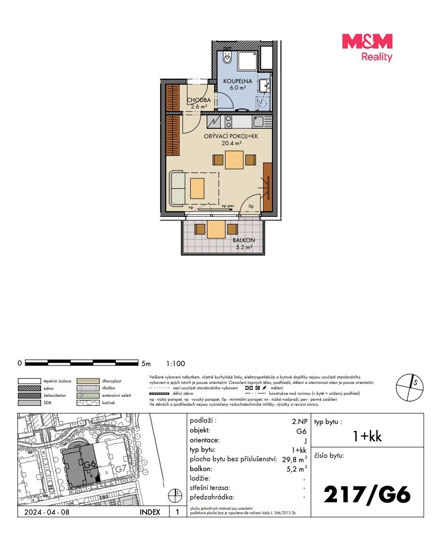 Prodej bytu 1+kk 30 m² - foto 5
