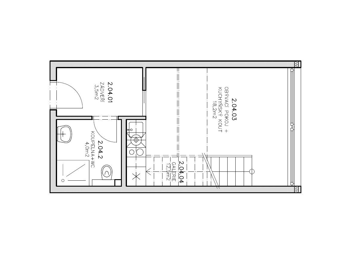Prodej bytu 1+kk 38 m² - foto 6