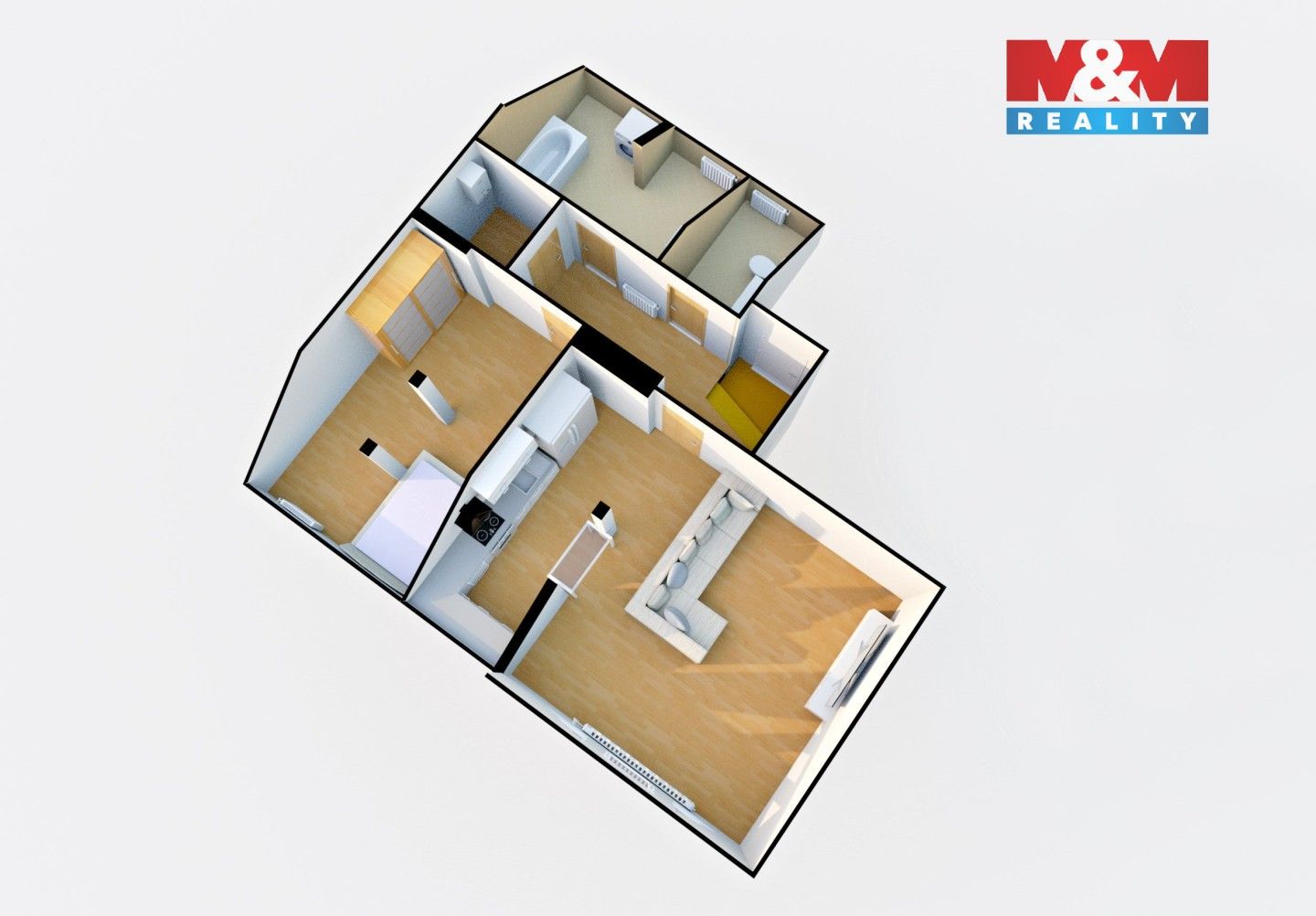 Prodej bytu 2+kk 84 m² - foto 3