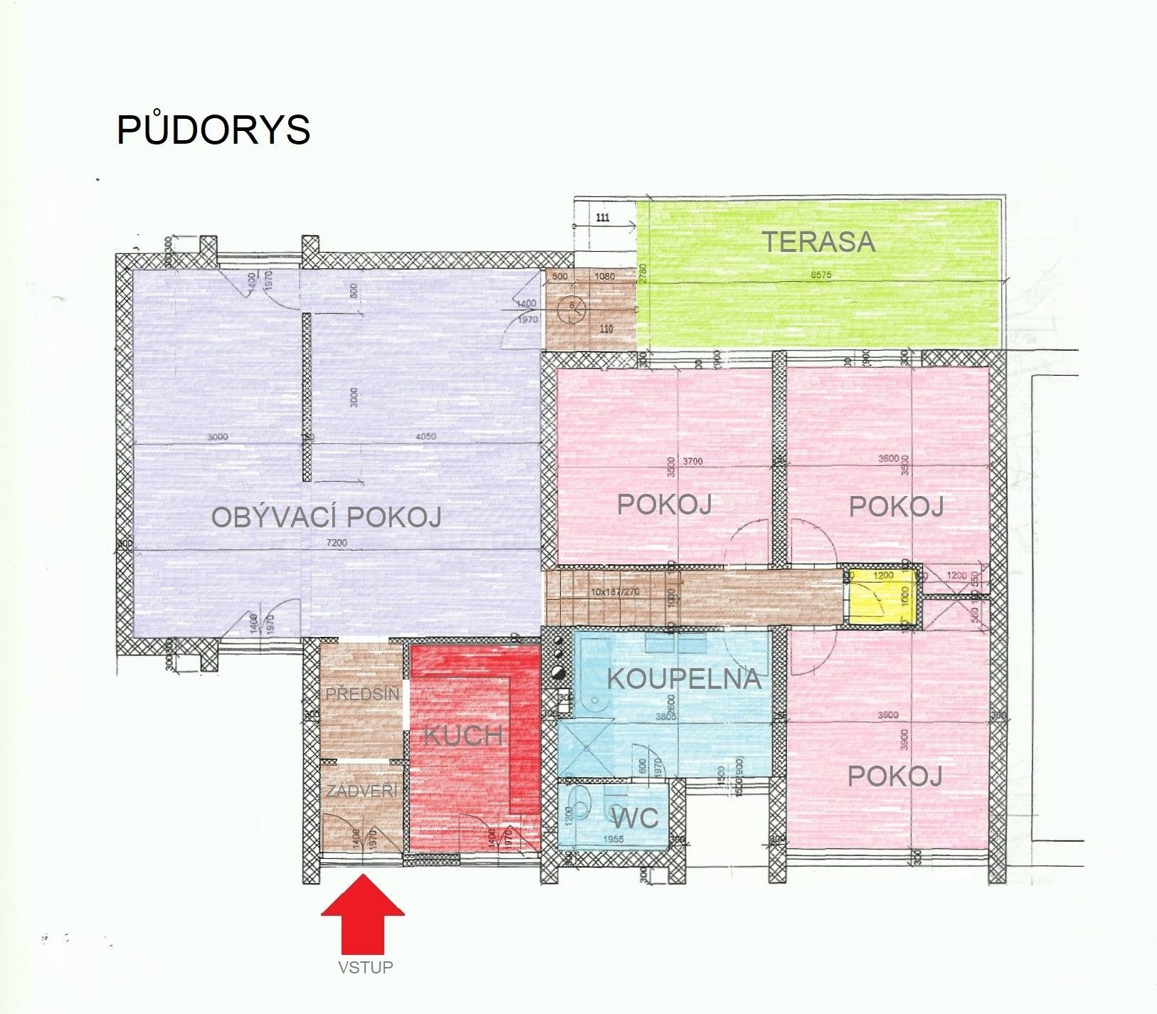 Pronájem bytu 4+1 116 m² - foto 1