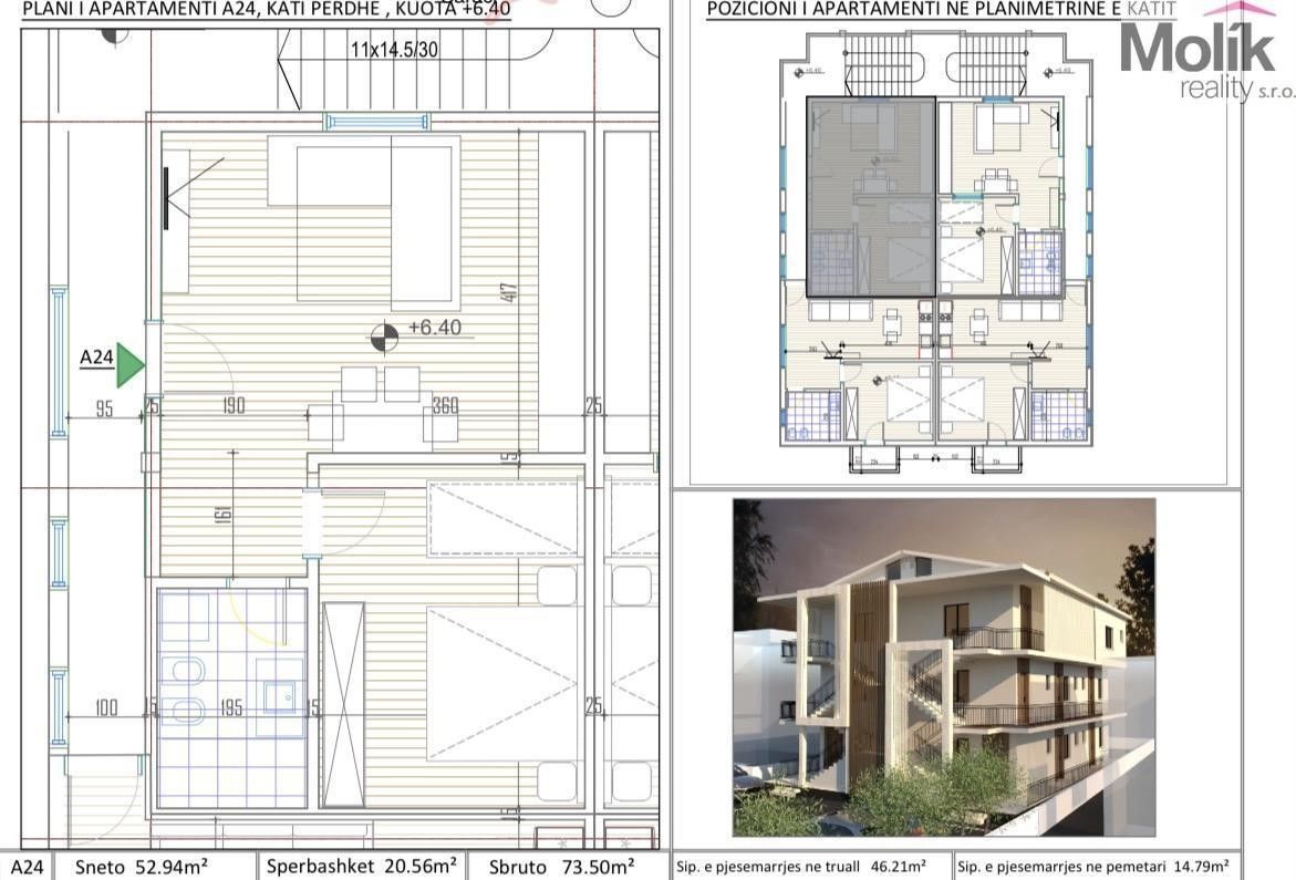 Prodej bytu 2+kk 52 m² - foto 5