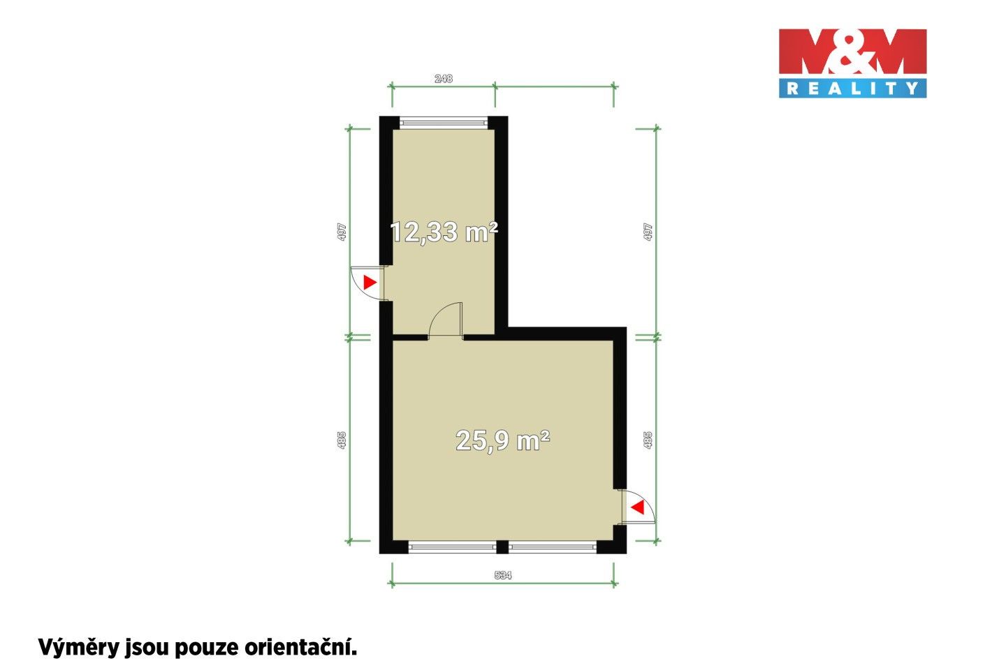 Pronájem komerčního prostoru 38 m² - foto 7
