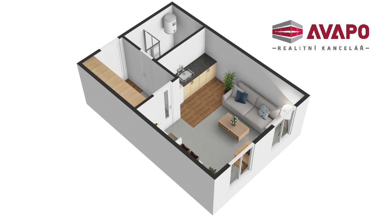Pronájem bytu 1+kk 25 m² - foto 10