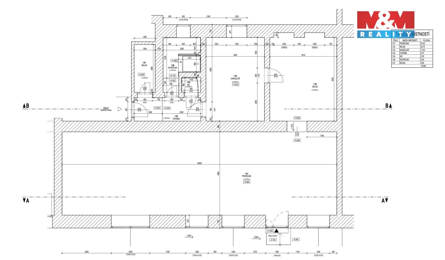 Prodej komerčního prostoru 144 m² - foto 3