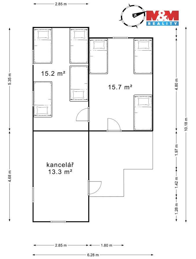 Prodej komerčního prostoru 317 m² - foto 17