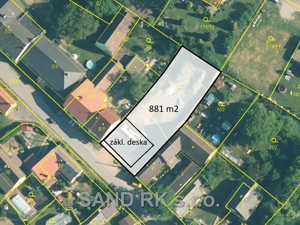 Prodej pozemku 881 m² - foto 2
