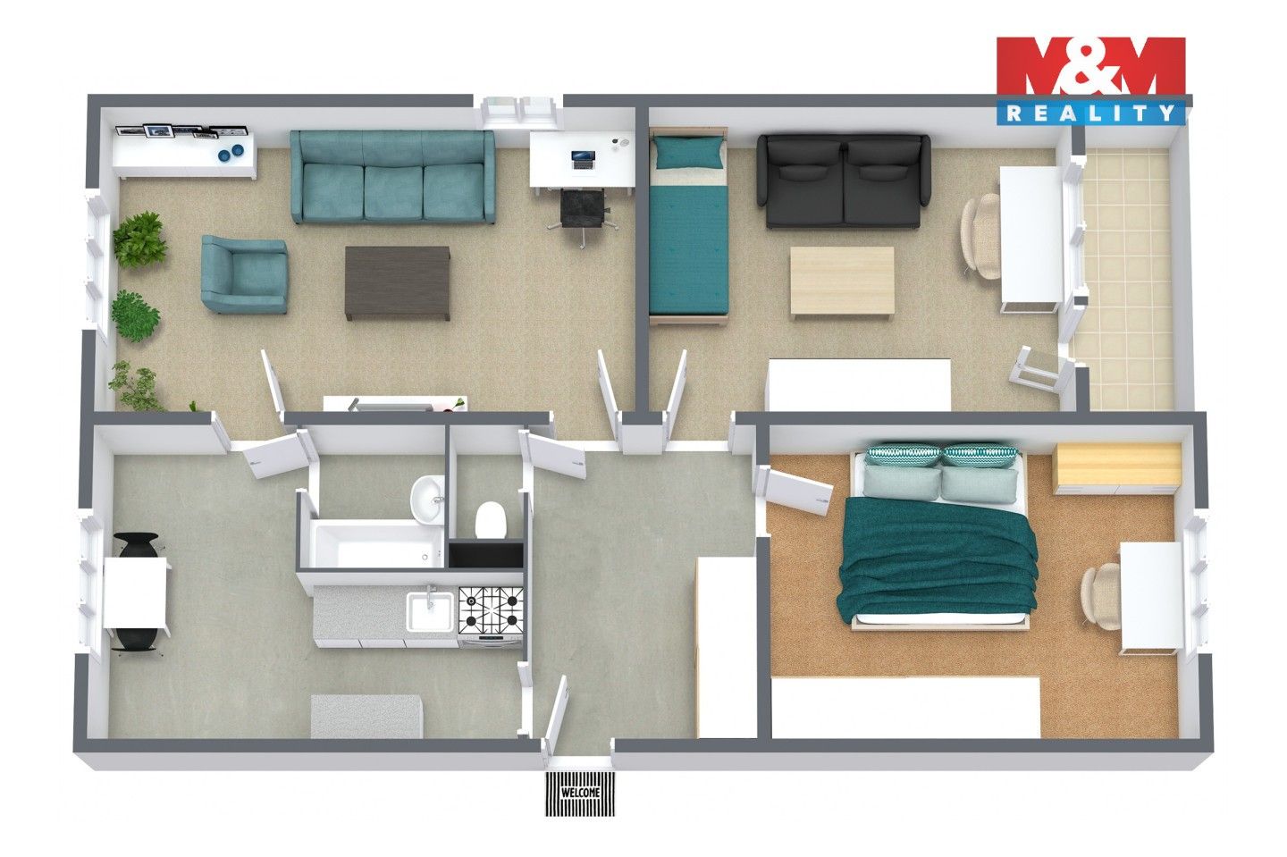 Prodej bytu 3+1 75 m² - foto 4