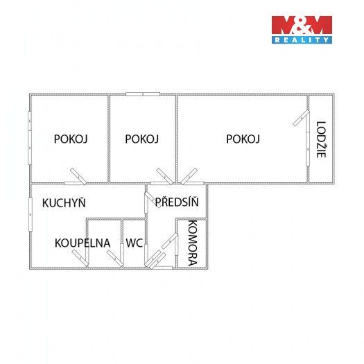 Prodej bytu 3+1 65 m² - foto 8