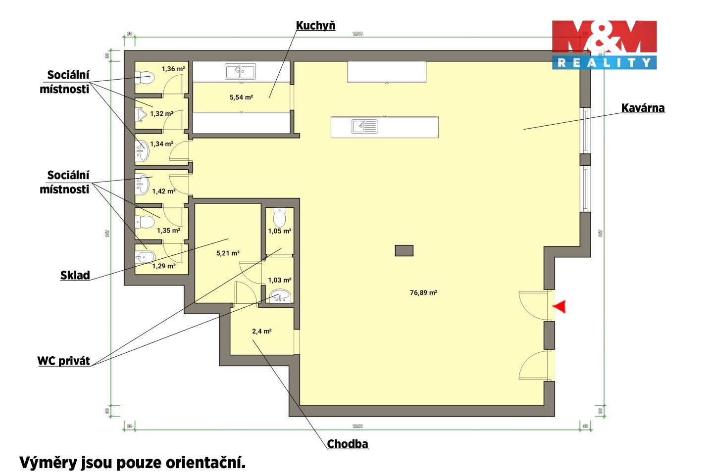 Prodej komerčního prostoru 147 m² - foto 4