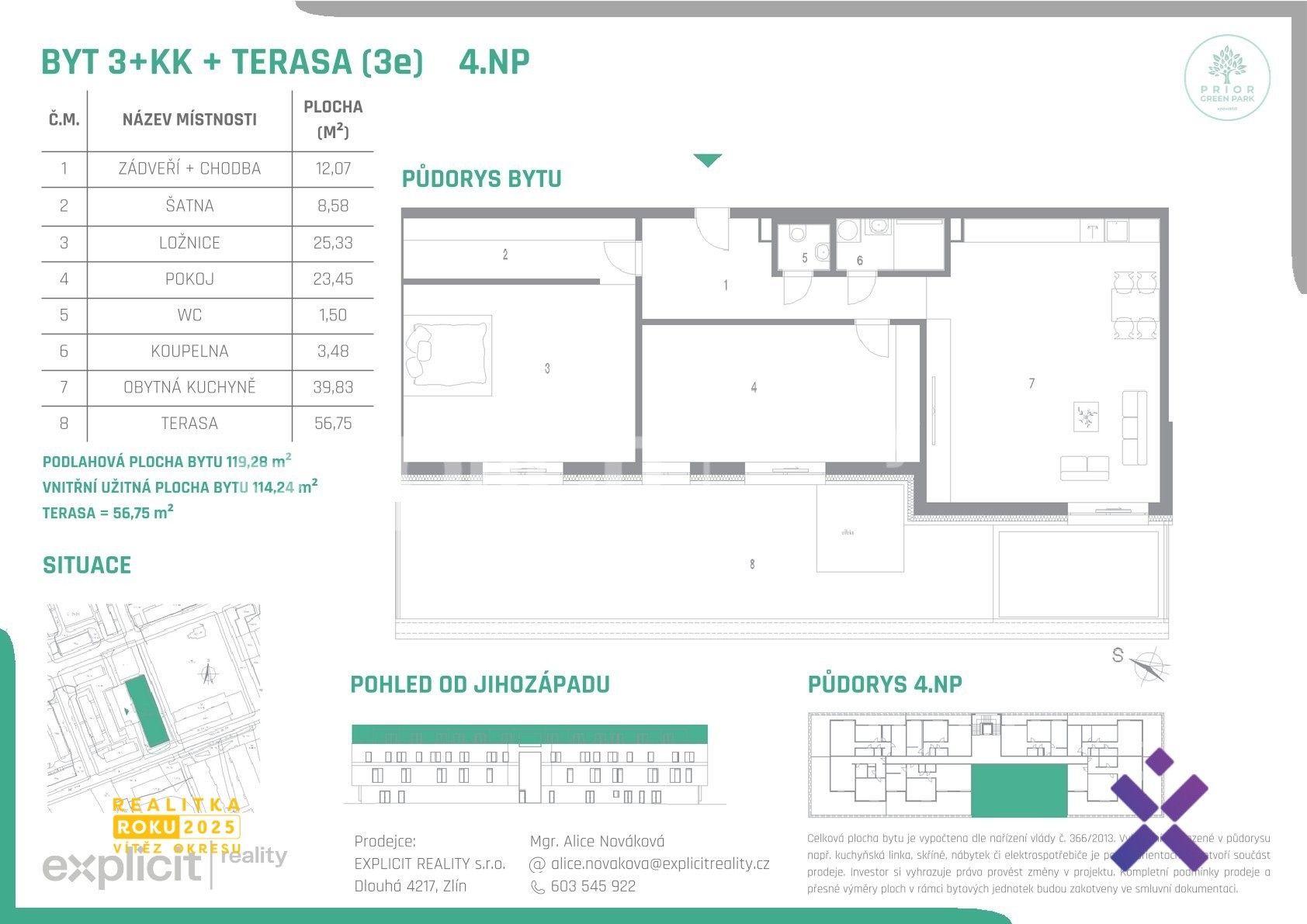 Prodej bytu 3+kk 119 m² - foto 12