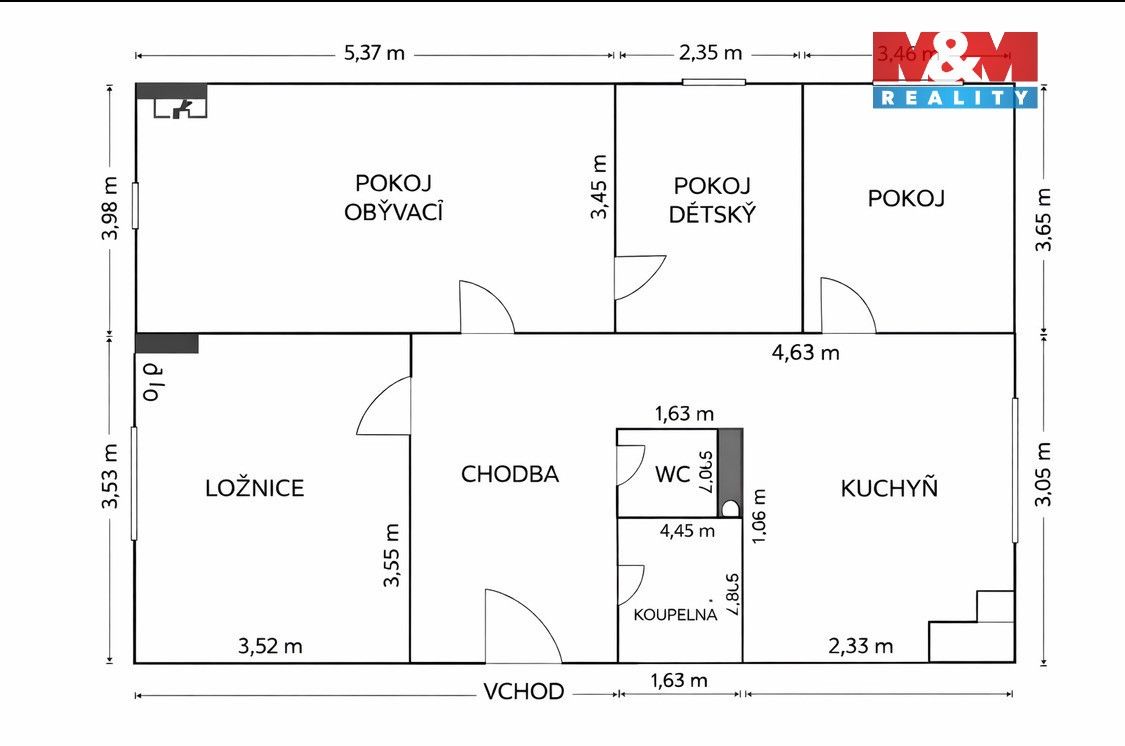 Prodej bytu 4+1 74 m² - foto 26