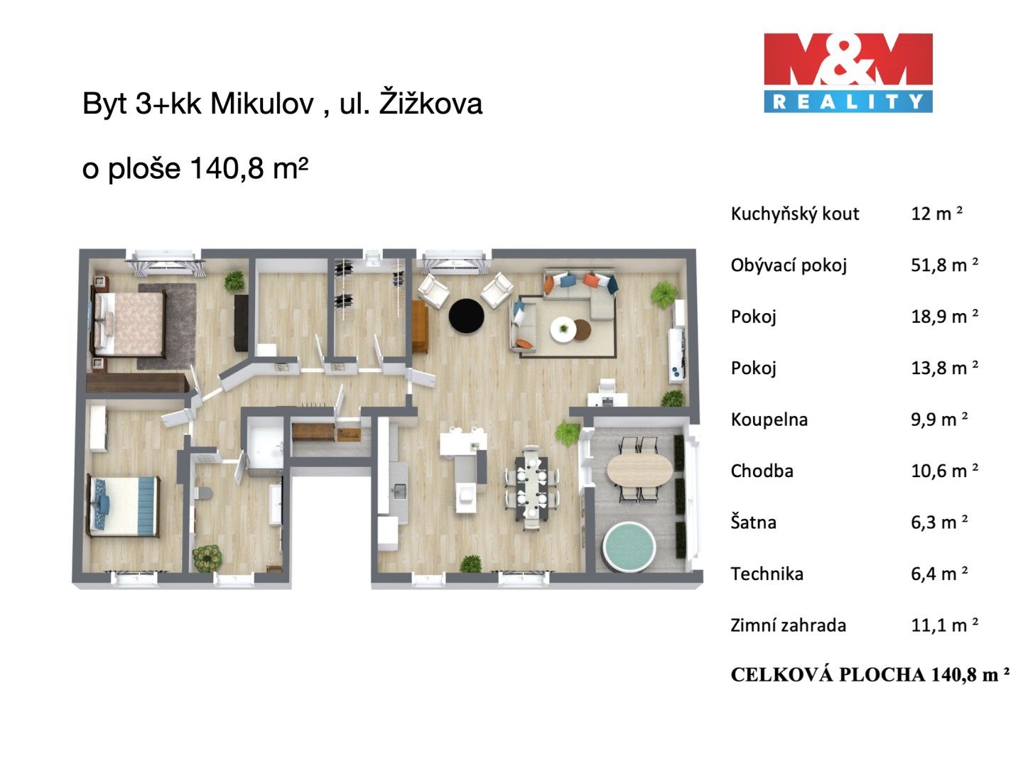 Prodej bytu 3+kk 140 m² - foto 23
