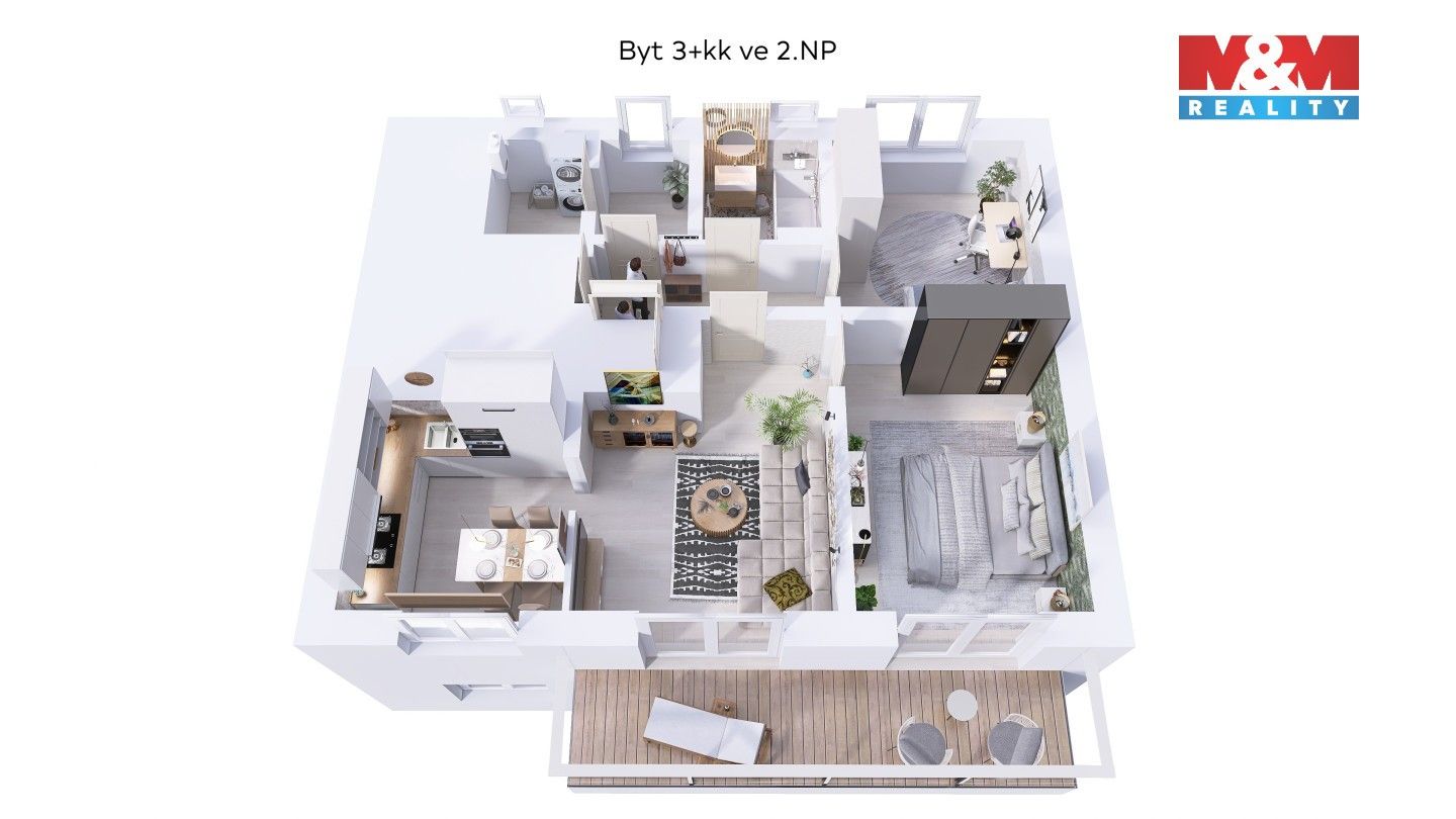 Prodej bytu 3+kk 79 m² - foto 2