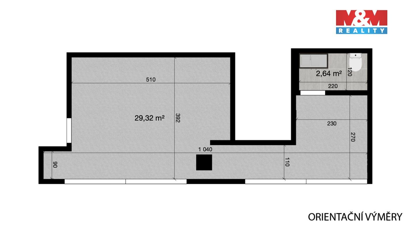 Pronájem komerčního prostoru 33 m² - foto 9