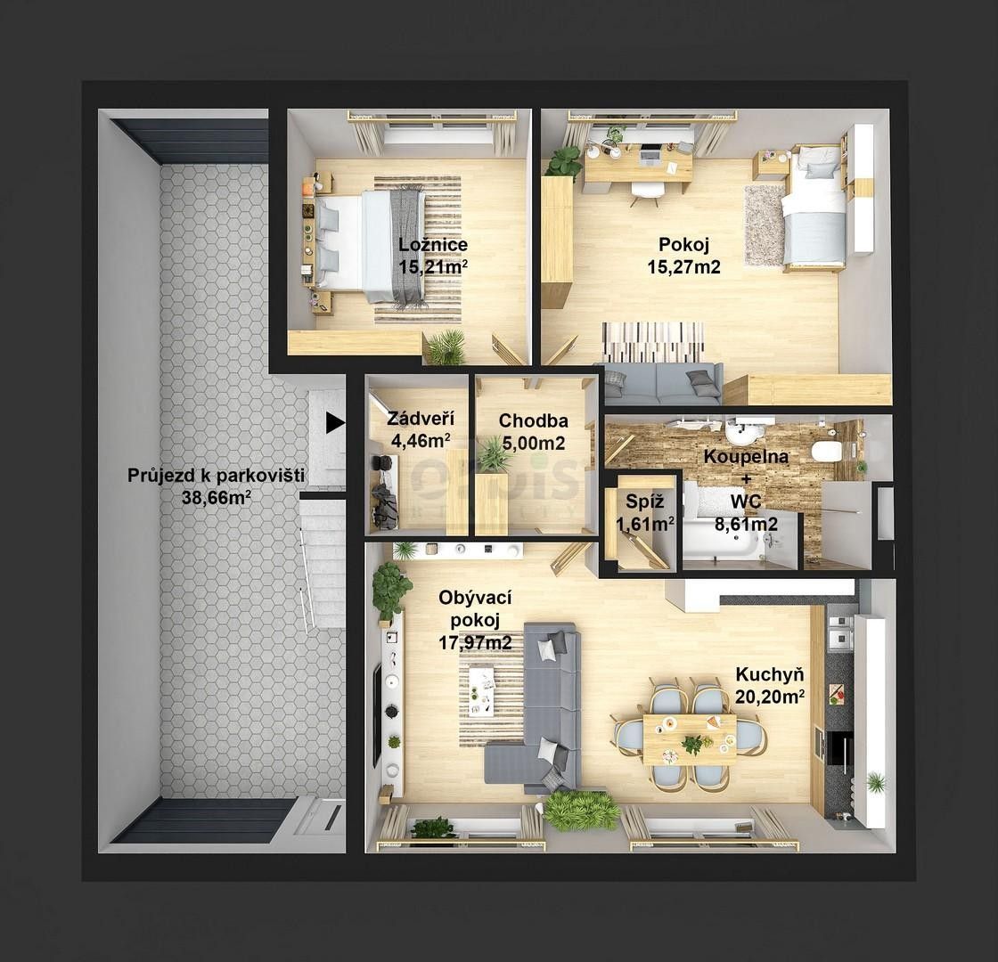 Prodej bytu 3+kk 102 m² - foto 3
