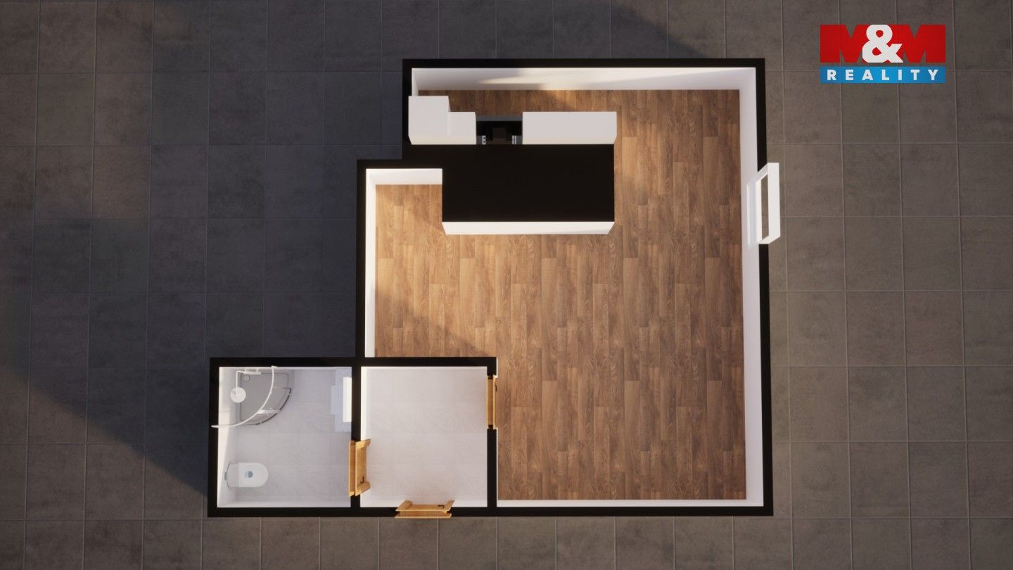 Pronájem bytu 1+1 39 m² - foto 13