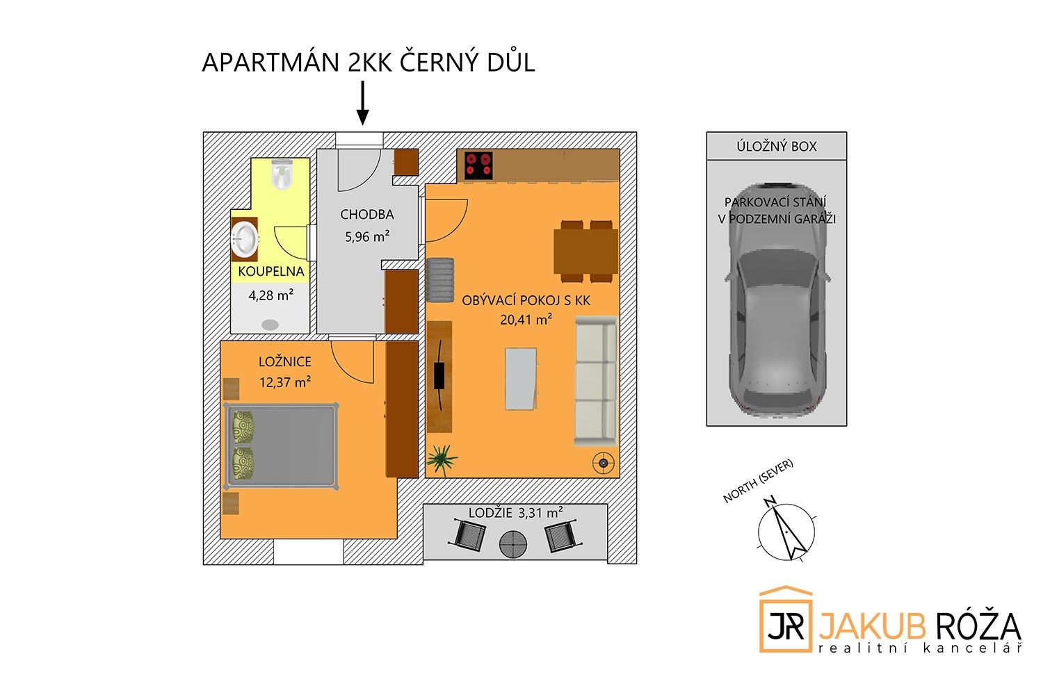Prodej bytu 2+kk 46 m² - foto 15