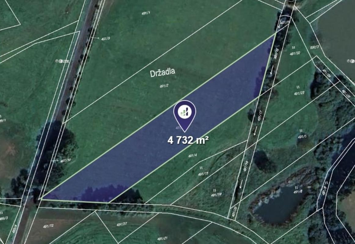 Prodej pozemku 4732 m² - foto 1
