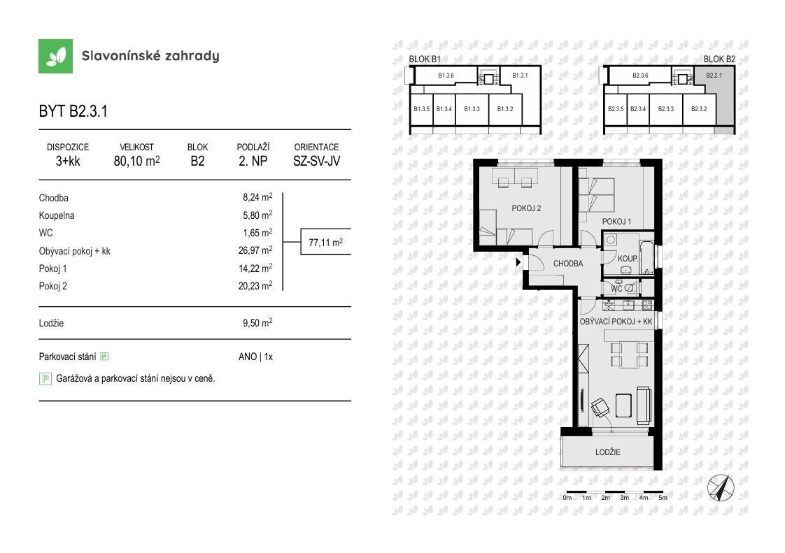Prodej bytu 3+kk 80 m² - foto 6
