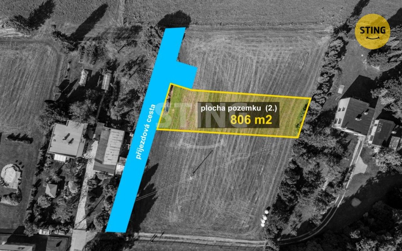 Prodej pozemku 806 m² - foto 1