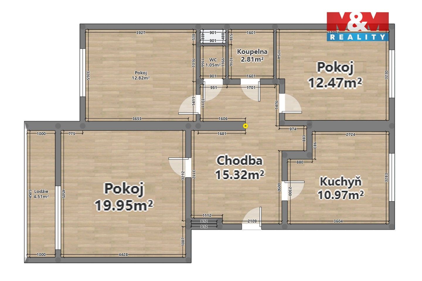 Prodej bytu 3+1 75 m² - foto 15