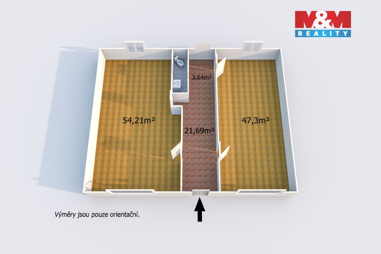 Pronájem komerčního prostoru 47 m² - foto 7