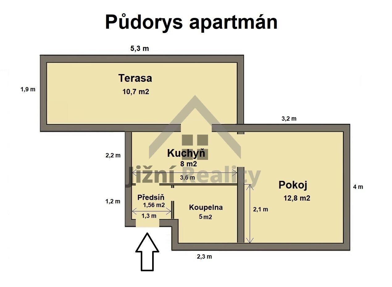 Prodej bytu 1+1 39 m² - foto 11